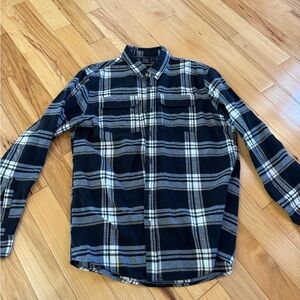 Burnside Black, White and light yellow Shirt